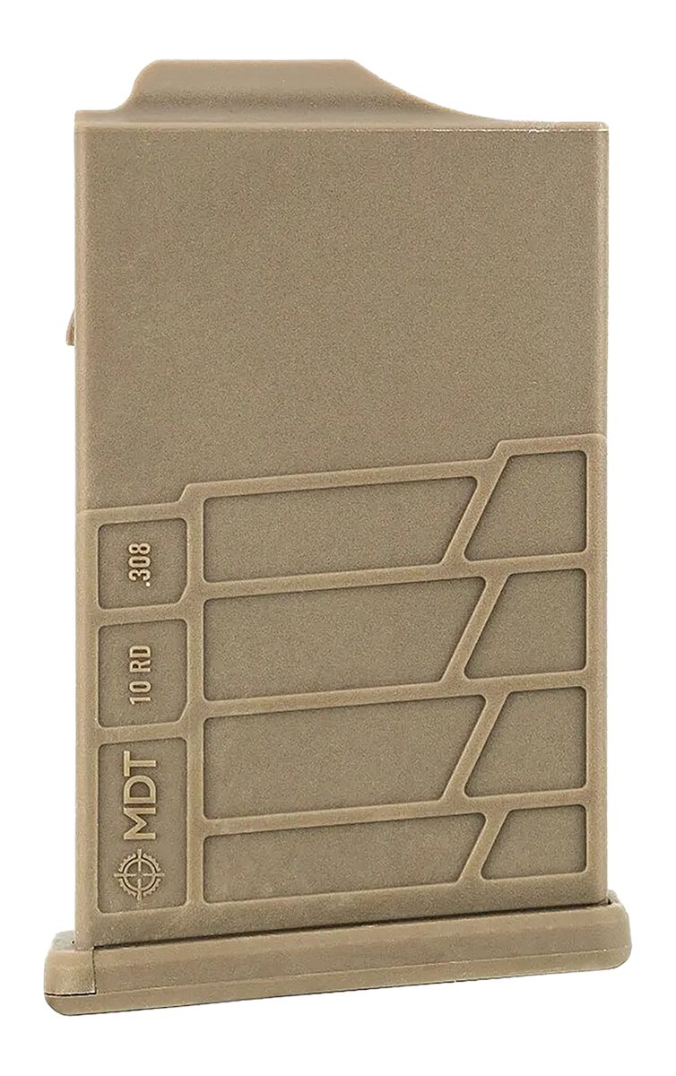 MDT 104447FDE AICS Magazine 10rd Extended 308/6.5 Creedmoor Short Action, F