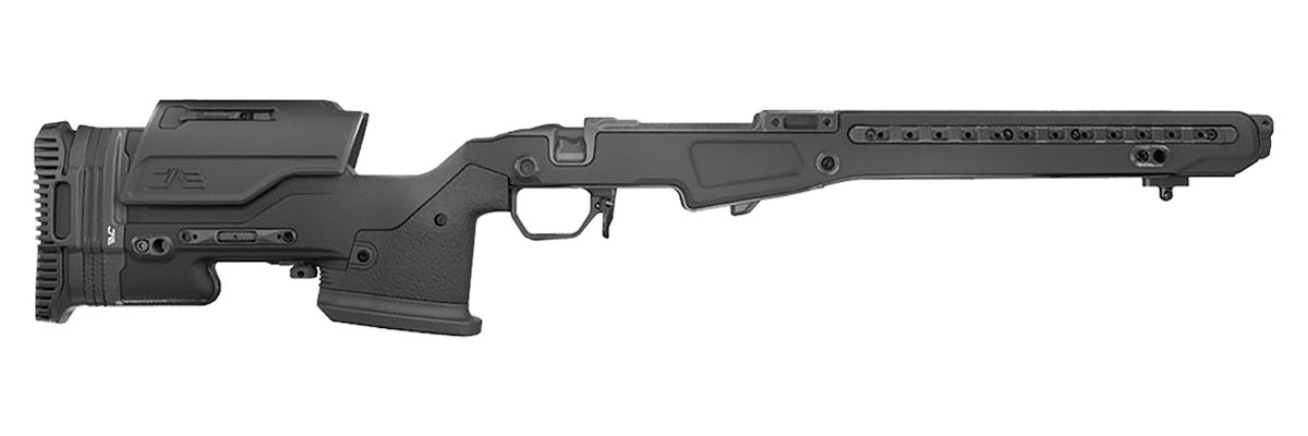 MDT 105379BLK JAE-700 G4 Black Anodized Aluminum, Adj. Cheekrest, Interchan