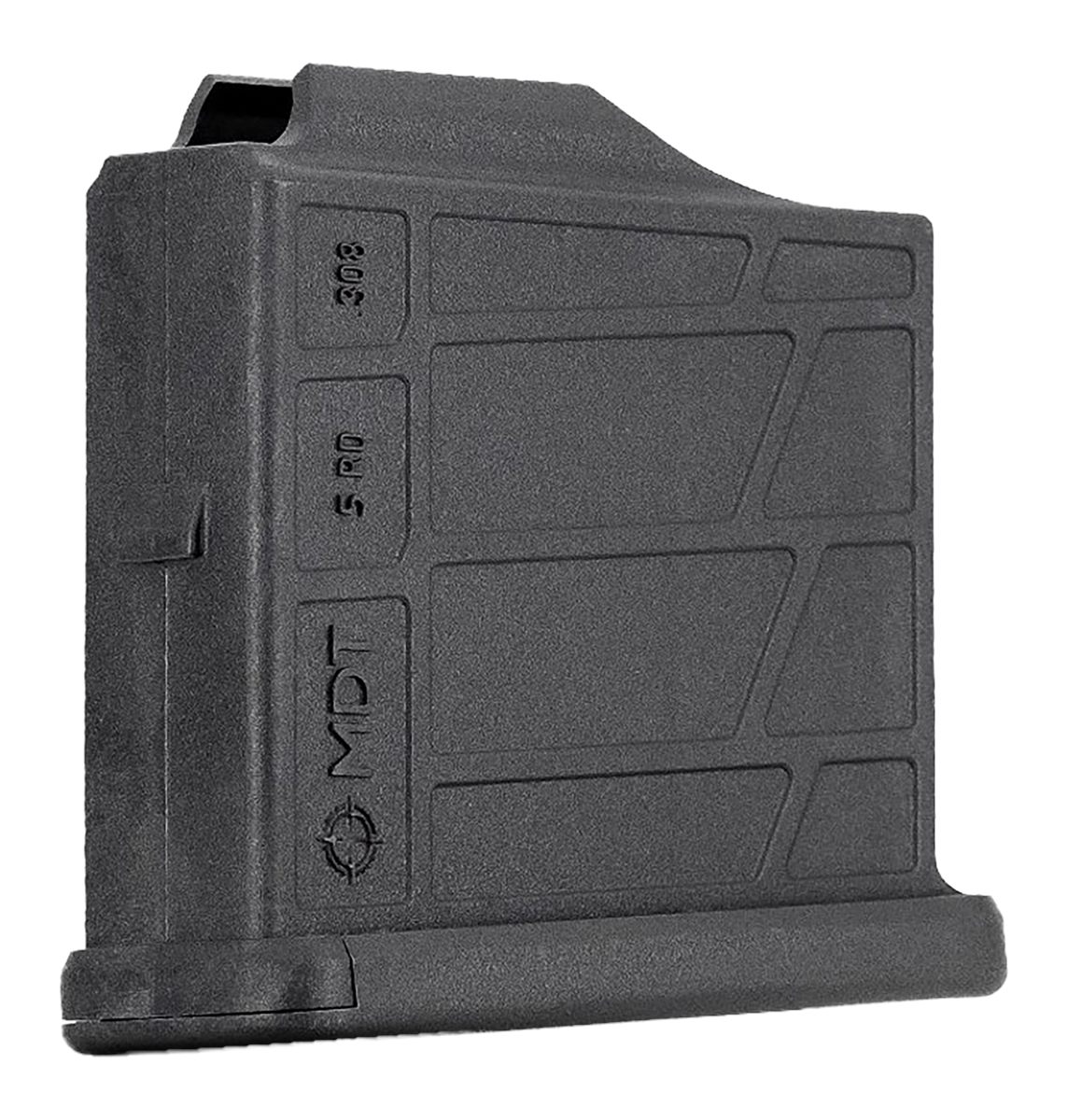 MDT 105026BLK AICS Magazine 5rd Extended 6.5 Creedmoor/308 Win Short Action