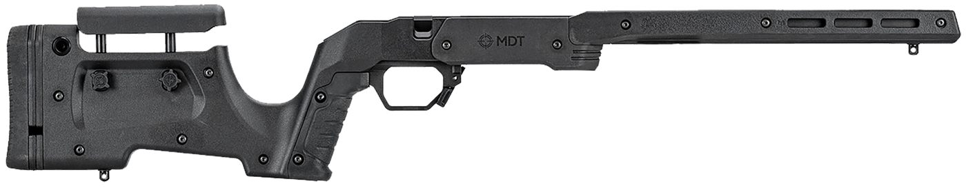 MDT 105345BLK XRS Chassis System Black Ruger American/ Short Action 32.25in