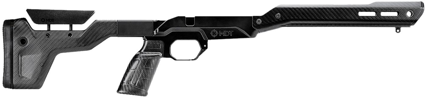 MDT 107835BCF HNT26 Chassis System Black Carbon Fiber Fits Howa 1500 SA/ We