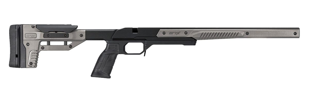 MDT 104781GRY Oryx Rifle Chassis Gray Aluminum Fits Ruger 10/22