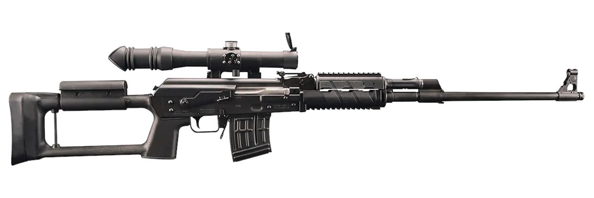 Zastava Arms USA SR91762 M91 w/Optic 7.62x54mmR 10+1 24in Black Nitride Thr