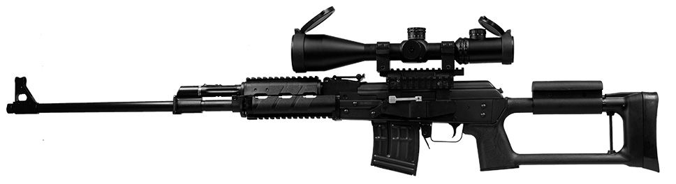 Zastava Arms USA SR91762 M91 w/Optic 7.62x54mmR 10+1 24in Black Nitride Thr view 3