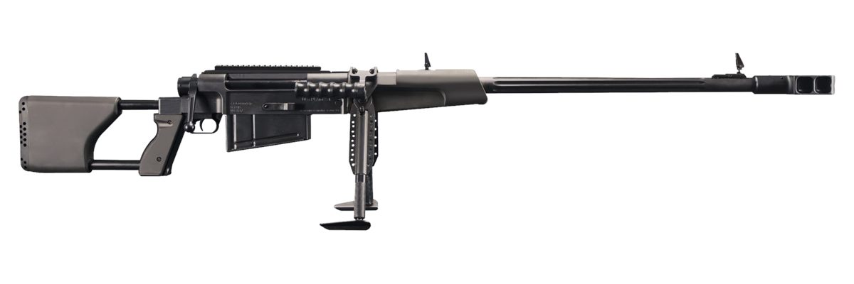 Zastava Arms USA SRM93050 M93 50 BMG 5+1 33in Black Nitride Fluted Barrel