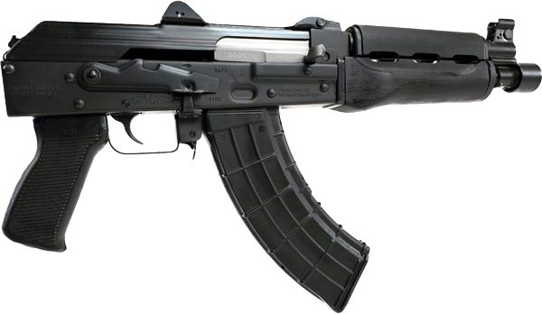 Zastava Arms USA ZP92762M Zpap 92 7.62x39mm 30+1 10in Black, Polymer Grip view 2