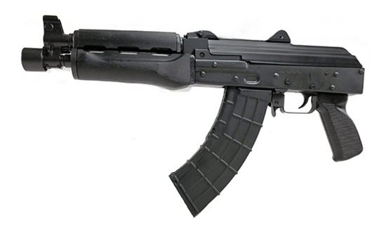Zastava Arms USA ZP92762M Zpap 92 7.62x39mm 30+1 10in Black, Polymer Grip view 3