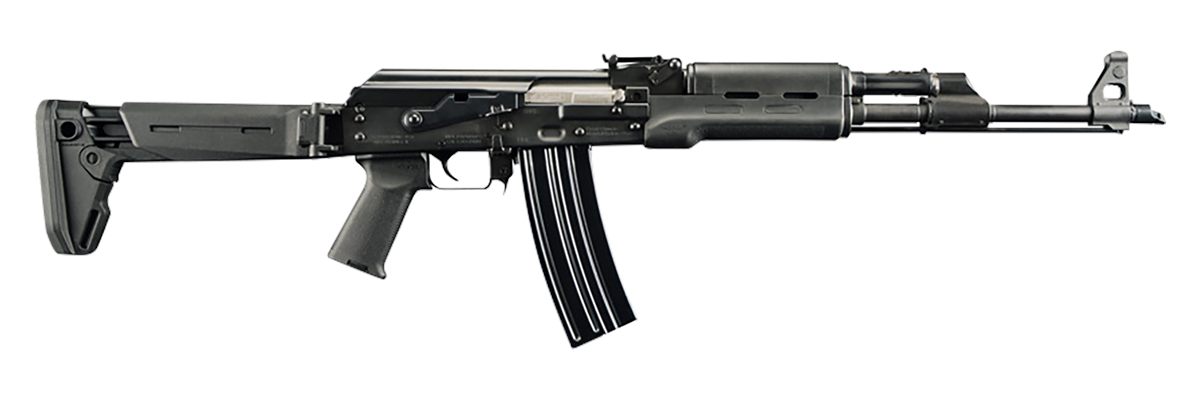 Zastava Arms USA ZR90556FS Zpap M90 5.56x45mm Nato 18.25in 30+1, Black, Mag
