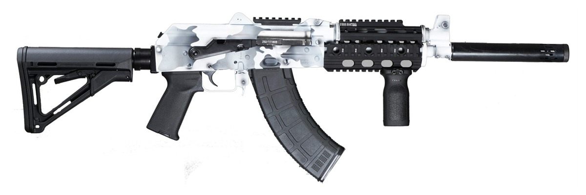 Zastava Arms Zpap92 7.62x39 Ctr Stock Artic Camo 30rd