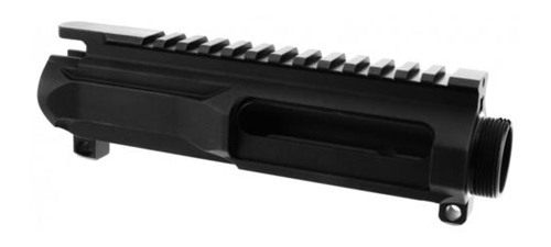 TacFire AR-15 Slick Side Stripped Upper Receiver Black