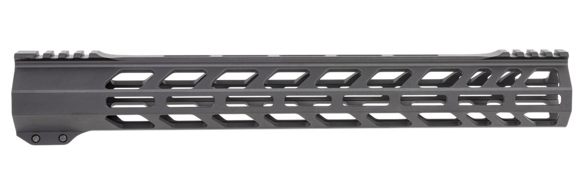 Tacfire A.C.E. Low Profile M-Lok Handgaurd 15in Black Hardcoat Anodized Alu