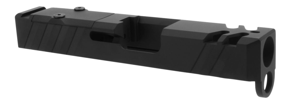 Tacfire Replacement Slide 9mm Luger Graphite Black Cerakote Stainless Steel