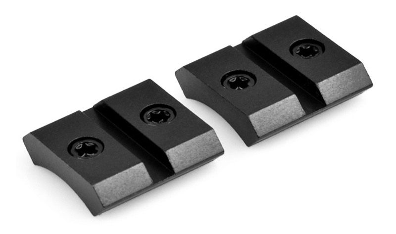 Warne Maxima M838/838M Browning BLR Steel Receiver Base, Two Piece Set, 6-4 view 2