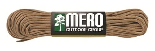 E.L. Wood Braiding Mero 550 Paracord - 100' lb Tan