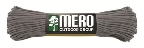E.L. Wood Braiding Mero 550 Paracord - 100' lb Gray Charcoal