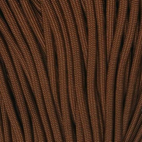 E.L. Wood Braiding Mero 550 Paracord - 100' lb Brown Chocolate