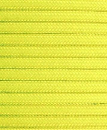 E.L. Wood Braiding Mero 550 Paracord - 100' lb Yellow Neon
