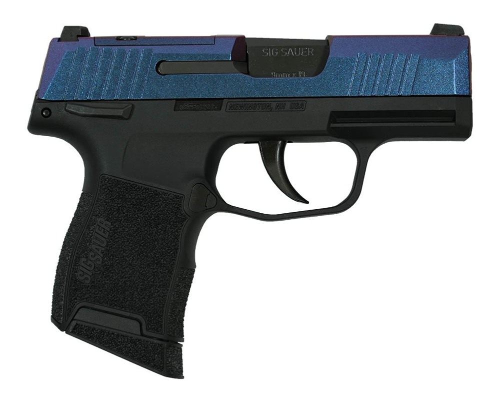 Sig Sauer Mongoose Purple P365 Optic Ready Handgun 9mm Luger 10rd Magazines view 2