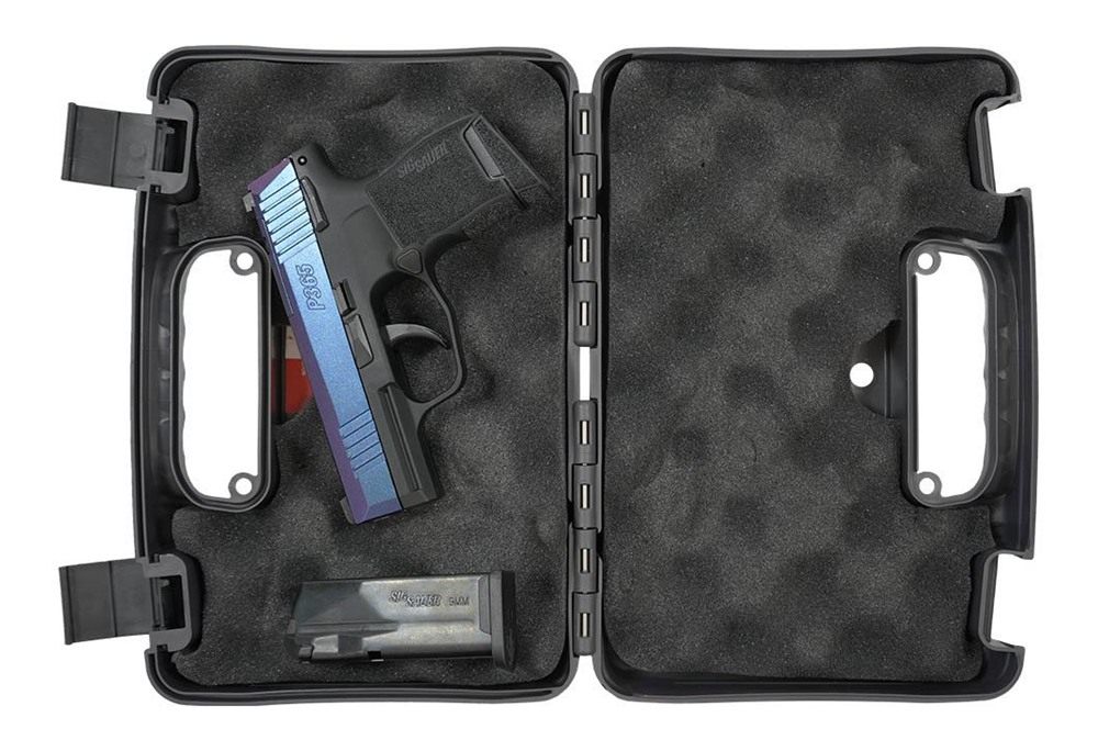 Sig Sauer Mongoose Purple P365 Optic Ready Handgun 9mm Luger 10rd Magazines view 3