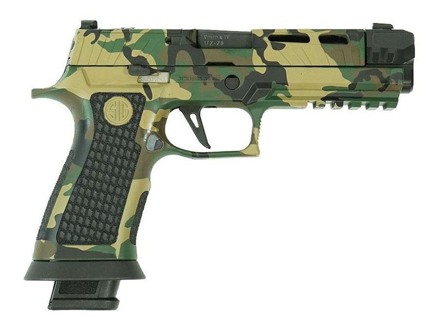 Sig Sauer P320 Spectre Comp Handgun 9mm Luger 21rd Magazines (2) 4.6in Barr
