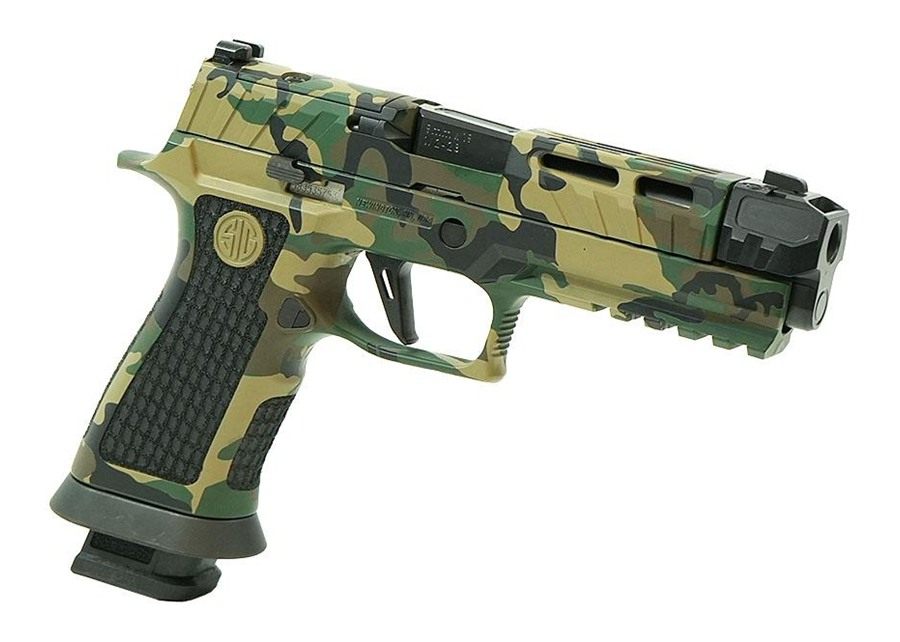 Sig Sauer P320 Spectre Comp Handgun 9mm Luger 21rd Magazines (2) 4.6in Barr view 4