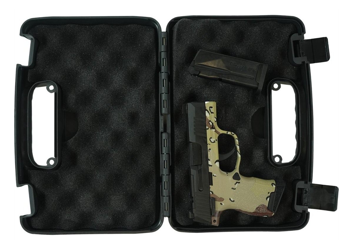 Sig Sauer P365 Custom Chocolate Chip Hydro Dip Handgun 9mm Luger 10rd Magaz view 5