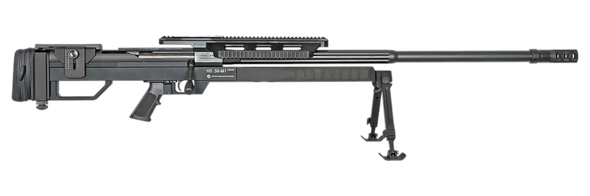 Steyr Arms 610551 HS 50 M1 BMG 5+1 35in Black Steel Barrel, Mannox Picatinn