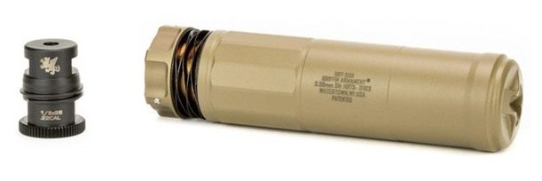 Griffin Armament Suppressor Dual-lok Hrt Fde