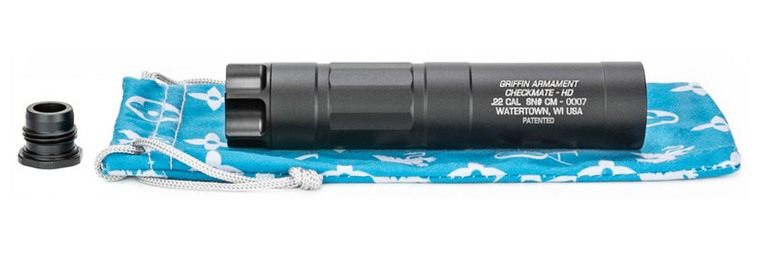Griffin Armament Suppressor Checkmate HD 22