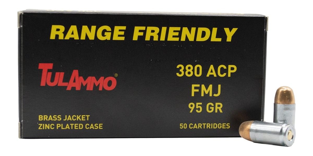 Global Ordnance Tula Ammo Zinc Coated Steel Case Handgun Ammunition .380 AC