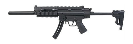 Blue Line Global GSG 16 Carbine 22LR 16.25in 22-SH Adjustable Stock Black view 2