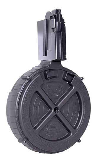 BLS Supply Mauser Rimfire 4150104 M-15 110rd 22 LR Drum Black Polymer