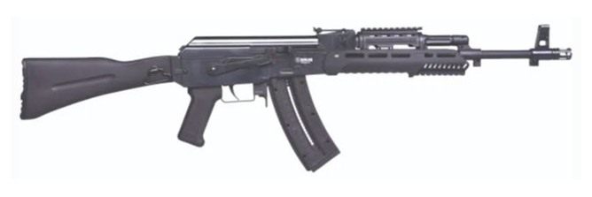 Blue Line Global Mauser Rimfire 4070025 AK-47 22 LR 24+1 16.50in Barrel w/F view 2