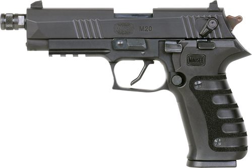 Blue Line Global Mauser Rimfire 4010102 M20 22 LR 10+1 4.75in Black Steel T view 3