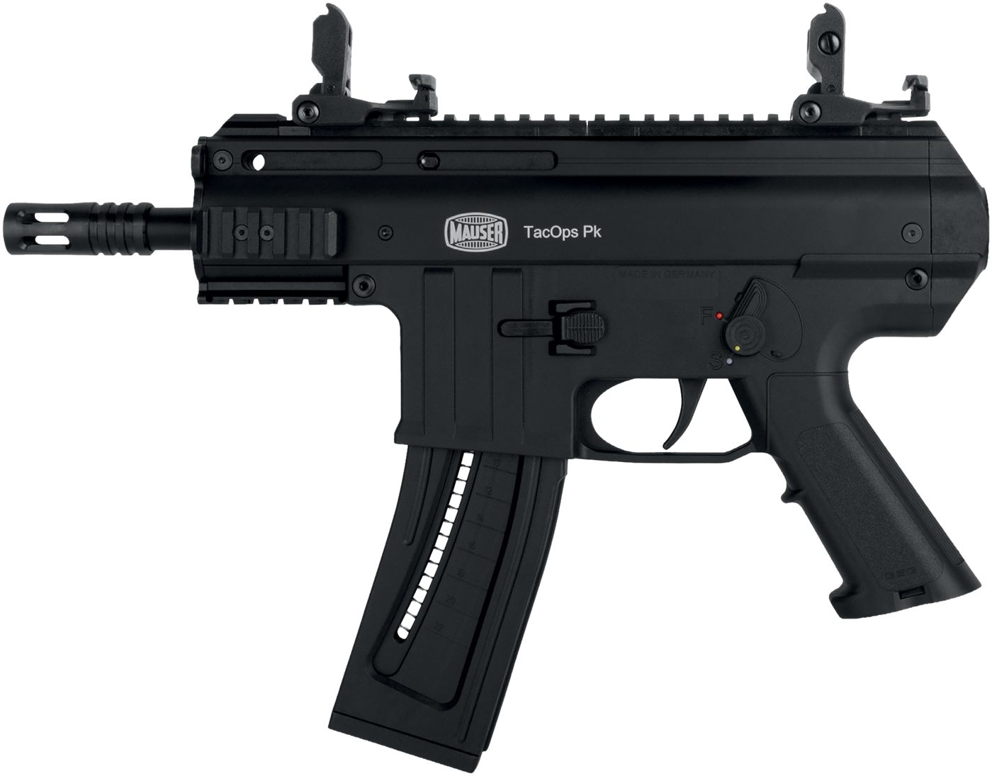 Blue Line Global Solutions 4150043 TacOps Pk 22 LR 22+1 5in Black Anodized