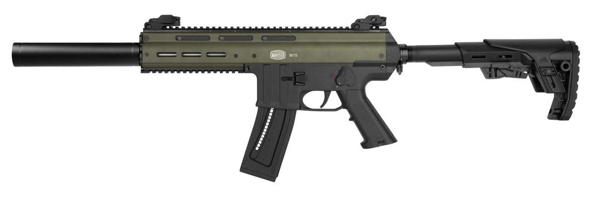 Blue Line Solutions Blg Mauser M-15 SD Gen2 22lr Special Green