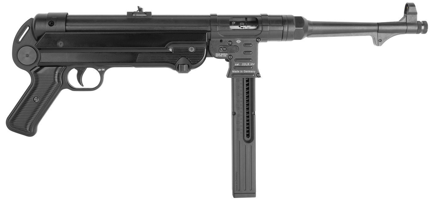 BLS Supply Blue Line Solutions 4400018 Mauser MP40P 22 LR 23+1 10in Black P