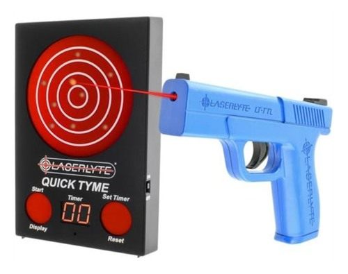 Laserlyte Quick Tyme Trainer Target with Point of Impact Display and Traini