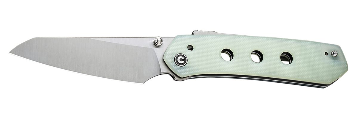 Civivi Knives C22036-2 Vision FG 3.54in Folding Tanto Plain Satin Nitro-V S