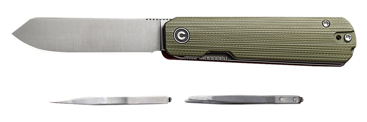 Alledge International Civivi Knives C21004B-1 Sendy 2.83in Folding Spey Poi