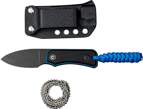 Civivi Knife Baby Banter 2.39in Black G10/Black Stonewash