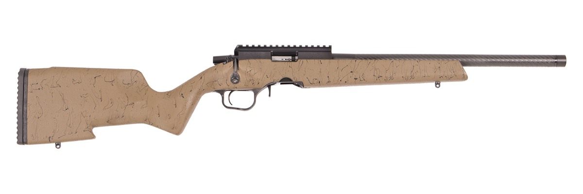 Christensen Arms Ranger Rifle .22 LR 10rd Magazine 18in Barrel Tan/Black St