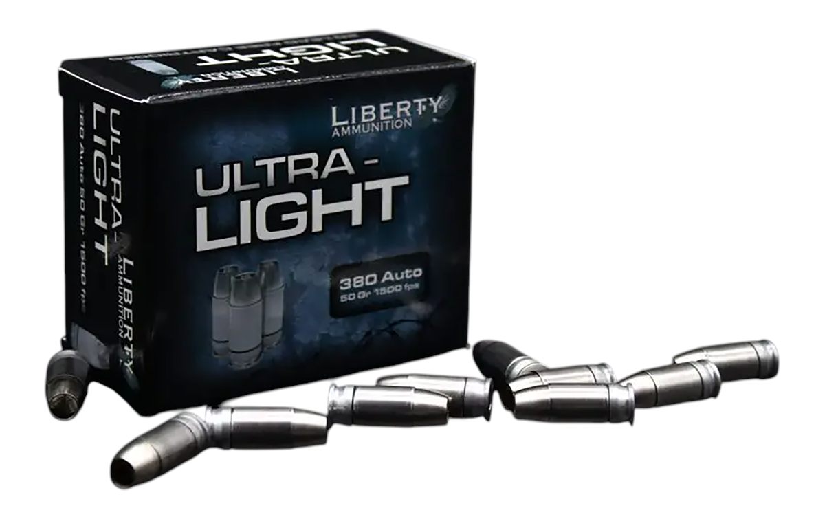Liberty Ammunition LA-UL-380-055 380ACP 50gr 20 Per Box/10 Case