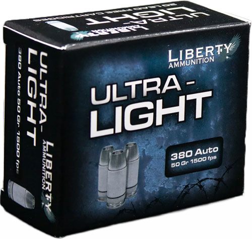 Liberty Ammunition LA-UL-380-055 380ACP 50gr 20 Per Box/10 Case view 2