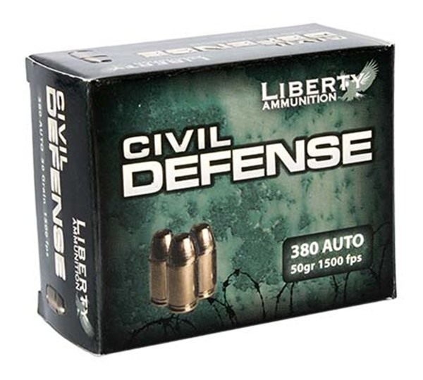 Liberty Ammunition LACD380023 Civil Defense 380ACP 50gr Lead Free Fragmenti view 3
