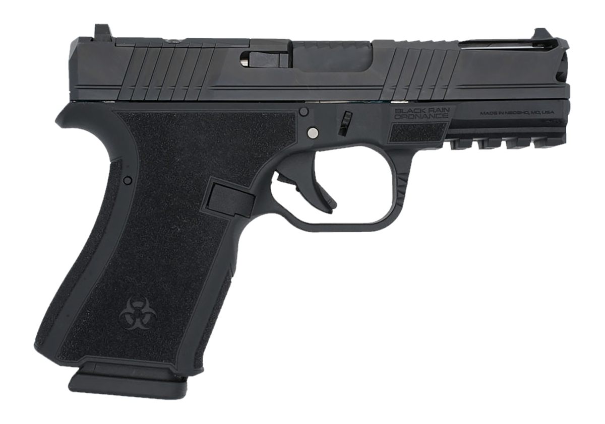 Black Rain Ordnance FLP9MMBLK Compact 9mm 15+1 4in Stainless Steel Slide
