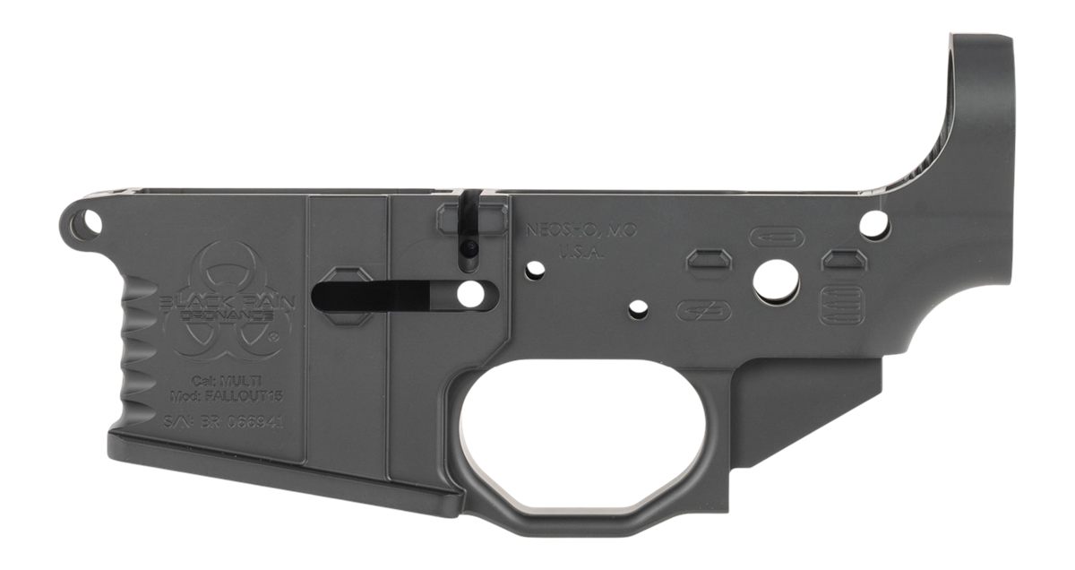 Black Rain Ordnance Bro Milled Lower Rec Cerakote