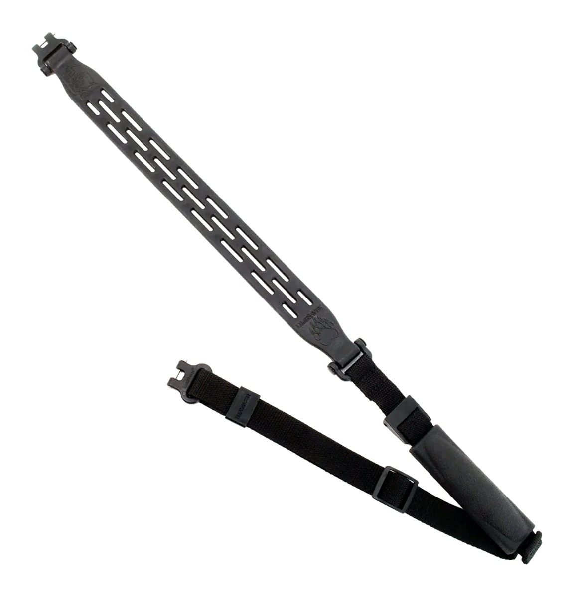 LimbSaver Kodiak-Air Rifle Sling Narrow, ADJ Grip, QD Swivels - Black