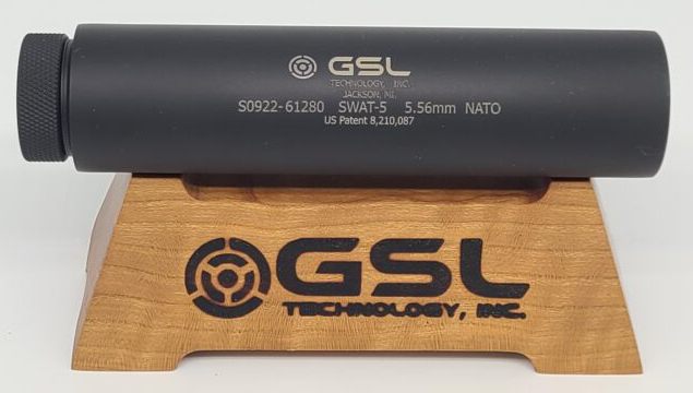 Gsl Technology Suppressor Swat5 22cal TI DT