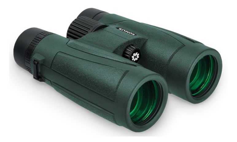 Konus Optics 2272 Regent-HD 8x42 W.A. BaK-4 Roof Prism Center Focus Black R